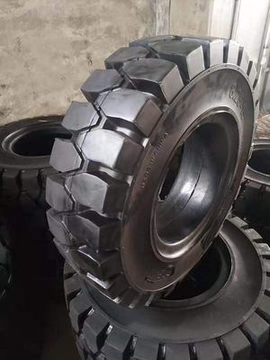 工程機械叉車實心輪胎6.00-9 工業(yè)叉車實心胎 21x8-9實心輪胎